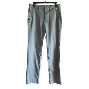 Old Navy Men's Gray Pants (chino style) straight 30X34 good condition